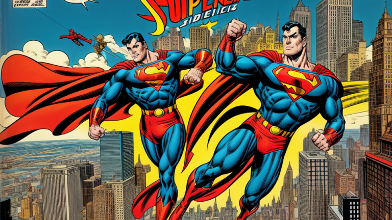 Who was the first superhero in history?